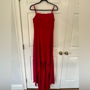High-low Calvin Klein Dress - Red - Size 6